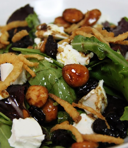 Ensalada Queso de Cabra y Frutos Secos