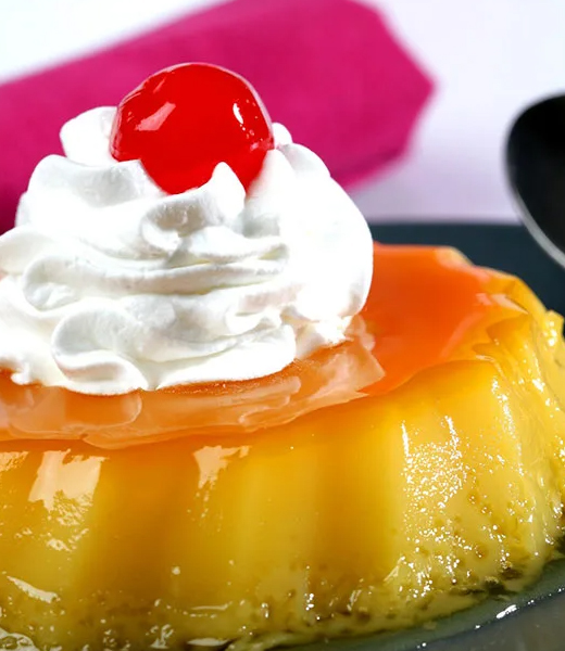 Tocino de Cielo con <br>Chantilly